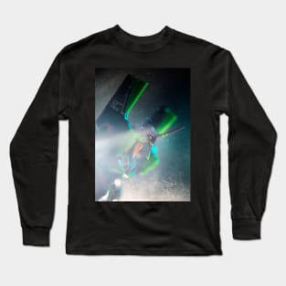 EVA Unit 01 in the Rain Long Sleeve T-Shirt